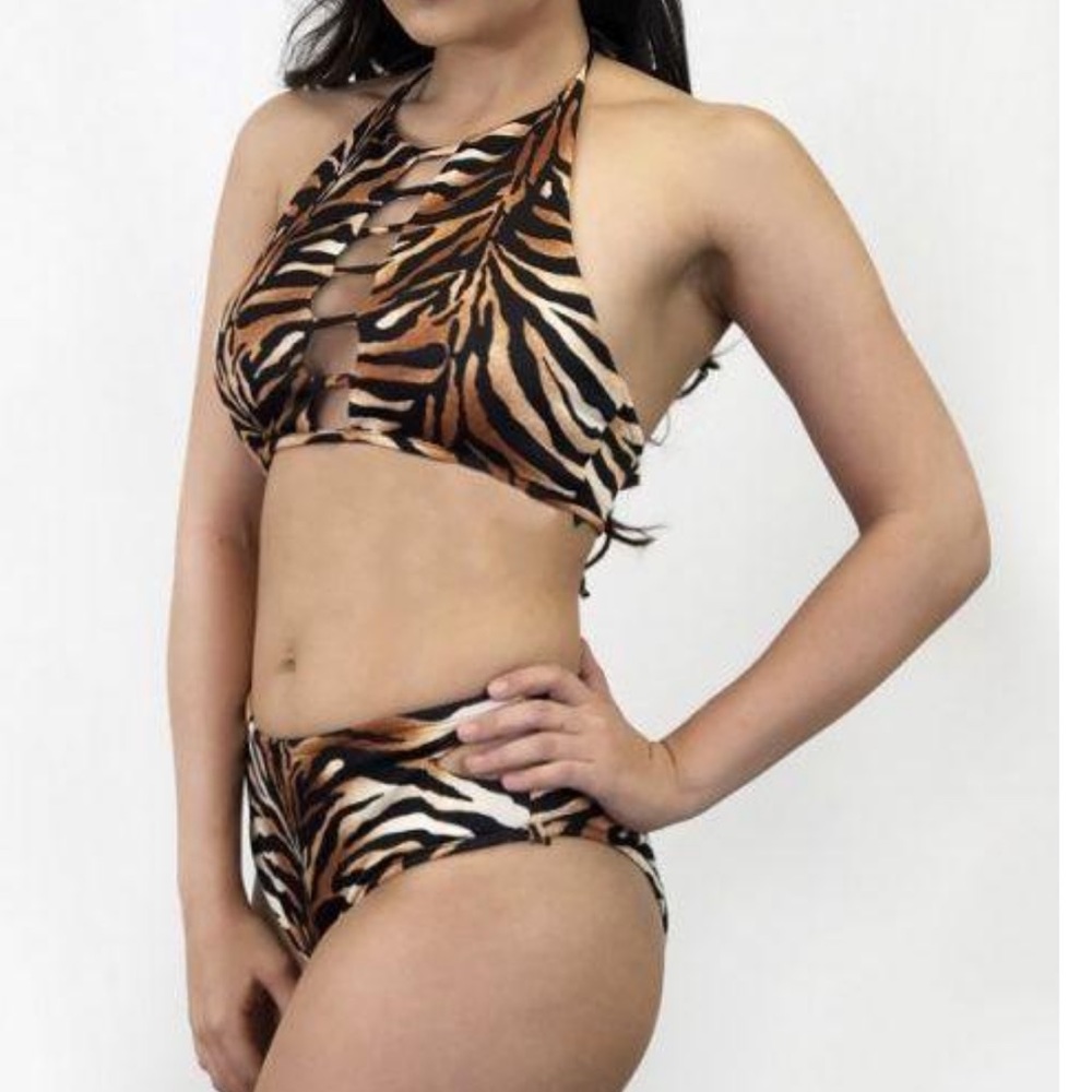 Rule The Beach Tigress 2 Swimsuit - Tiger Stripe